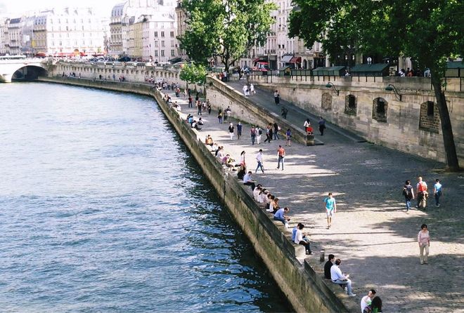 Vẻ đẹp thanh bình của đôi bờ sông Seine